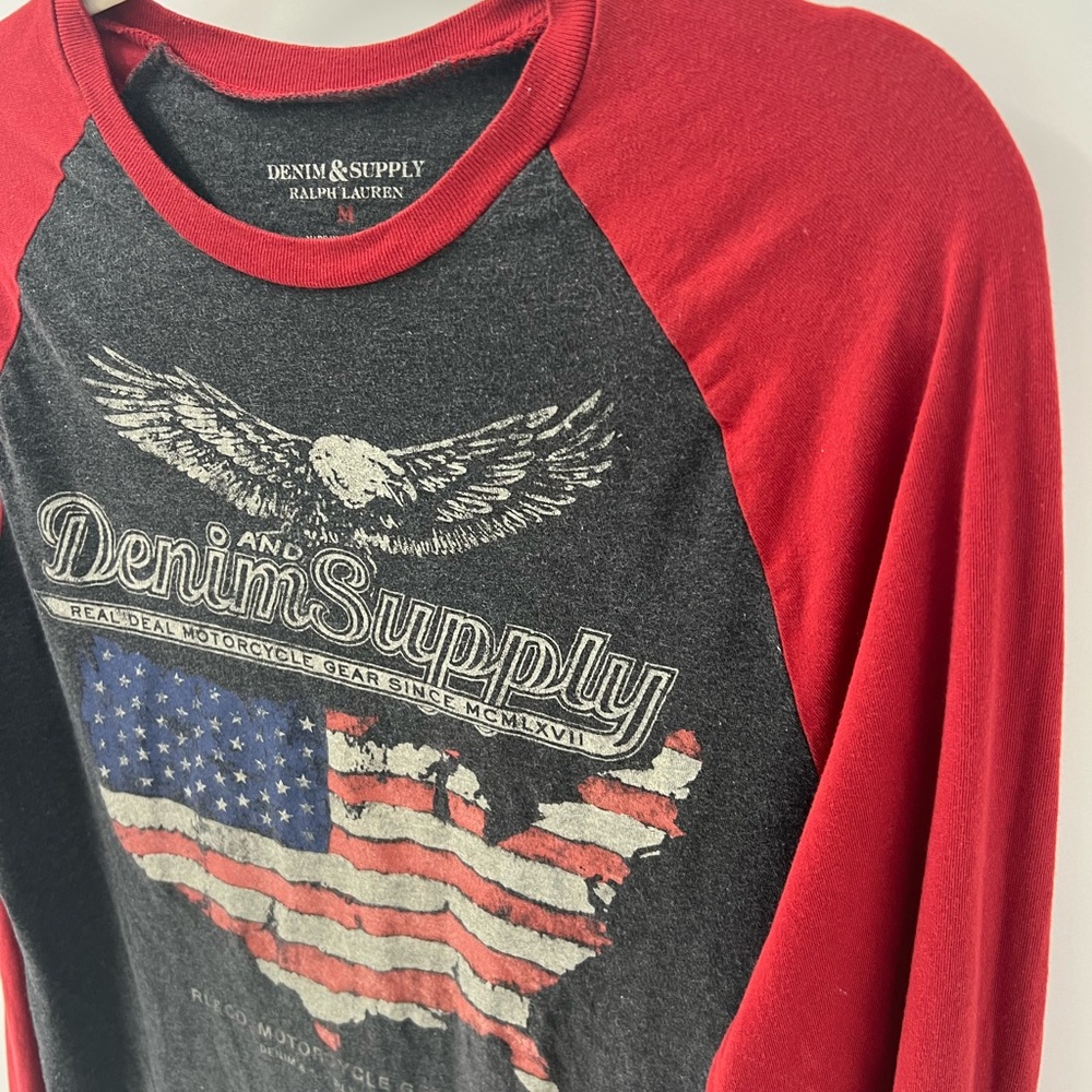 Denim & Supply Ralph Lauren Americana baseball tee - Picture 5 of 10